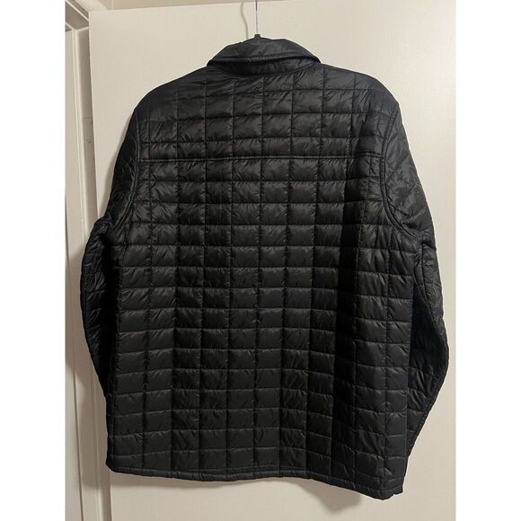 The North Face Mens Black Thermoball Eco Shirt Jacket Size Medium Freixeet - Picture 2 of 3